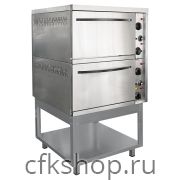 Шкаф жарочный ПищТех ШЭЖП-2-01 (фронт и облицовка камеры из нерж. стали)