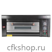 Печь хлебопекарная Miratek BK-12E + каменный под (1 ярус) + пароувлажнение