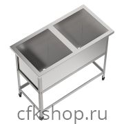 Ванна моечная GPSteel ВМ-2 980/500/850 С (ВМ-2/400) Стандарт