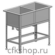 Ванна моечная Марихолодмаш М-2-0,4-0,63/1,21