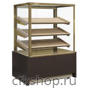 Витрина хлебная Carboma KC70 N 0,6-2 Light (0102-0109, шоколад / золото)