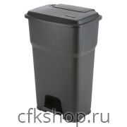 Контейнер для мусора CuisinAid CD-PB55GR 55 л с педалью, пластик, серый