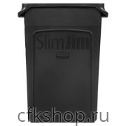 Контейнер для мусора Rubbermaid FG354060BLA черный