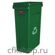 Контейнер для мусора Rubbermaid FG354060GRN зеленый