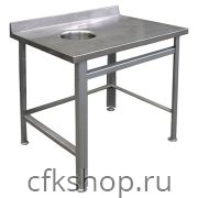 Стол для сбора отходов Hessen СППО 9/6 к левый