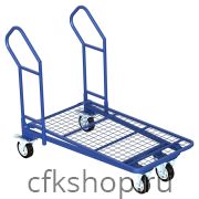 Тележка платформенная MetallCart PE8 с сетчатой платформой