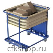 Тележка производственная MetallCart VK19 с подъемным дном