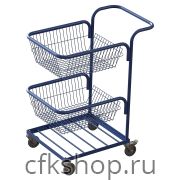 Тележка производственная MetallCart VK48 для инвентаря