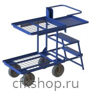 Тележка для пикинга MetallCart IN05 (мезонин)