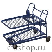 Тележка платформенная MetallCart OZ18 с откидной платформой