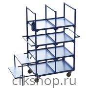 Тележка производственная MetallCart VK13 для подбора, 8 ячеек