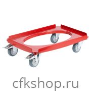Тележка для термоконтейнера Cambro CD3253EPP 158 ярко-красный