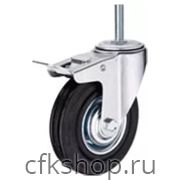 Колесо промышленное MetallCart SCtb 42, тормоз, 100 мм