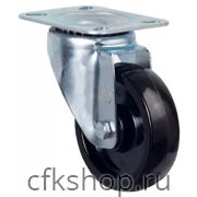 Колесо термостойкое MetallCart фенольное, поворотное, 100 мм