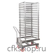 Тележка-шпилька вкатная OZTI 7895.FK202.20 для конвекционных печей OKFG 202 и OKFE 202