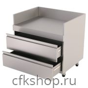 Тумба для встраиваемого гриля КАМИК 347348/304 755*610*890 с 2 выдвижными ящиками
