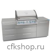 Модульная кухня для встраиваемого гриля КАМИК Альфа 2103*610*890