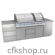 Модульная кухня для встраиваемого гриля КАМИК Бета 2680*610*890