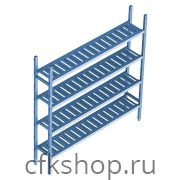 Стеллаж модульный базовый POLAIR LOAD.ME POLY 18AL.4PP40.12B