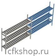 Стеллаж модульный линейный дополнительный POLAIR LOAD.ME POLY 16AL.3PP30.12Е