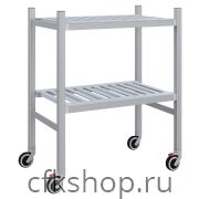 Стеллаж-тележка мобильный POLAIR LOAD.ME.MOBILE POLY МР11.2.40.10 400х1100х1000 мм