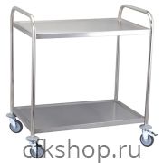 Тележка сервировочная CuisinAid CD-RST2B 2 яруса 810х460х850 мм