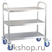 Тележка сервировочная CuisinAid CD-RST3B 3 яруса 810х460х850 мм