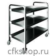 Тележка сервировочная Restoinox ТС-3-8/5