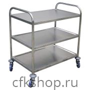 Тележка сервировочная Luxstahl TR-3S, PR-3S