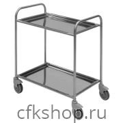 Тележка сервировочная GiMetal SME-2100 1030х530х920 мм 2 уровня