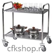 Тележка сервировочная ТММ ТС-2/800/500