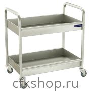 Тележка для сбора посуды KAYMAN ТСП-11/285-А 2 яруса