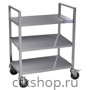 Тележка сервировочная КАМИК 1100х600х1000 мм (3 уровня)