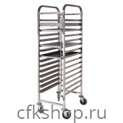 Тележка-шпилька для противней Hurakan HKN-TBP6415