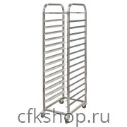 Тележка-шпилька для гастроемкостей Luxstahl ТШГ-14 (GN 1/1) нерж.