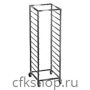 Тележка-шпилька для гастроемкостей iRon Шп/К 18 GN1/1; 385*540*1900