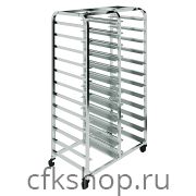 Тележка-шпилька для подносов Restoinox ТШРПУР-12х2/325-360