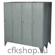 Шкаф для одежды Проммаш 2МДв-25,5 сдвоенный, вентилируемый