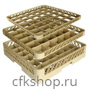 Кассета-стойка для бокалов JIWINS JW-363 beige (500х500)