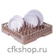 Кассета для тарелок Luxstahl JW-64B 500х500х100мм