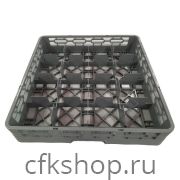 Кассета посудомоечная для стаканов и чашек NORMA 16 ячеек, 500х500