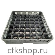 Кассета посудомоечная для стаканов и чашек NORMA 49 ячеек, 500х500