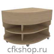 Салат-бар нейтральный Gastrolux ПНУ-117/W угловой