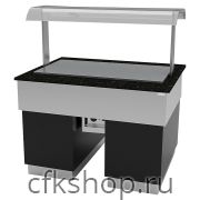 Прилавок с тепловой поверхностью Gastrolux ТМ-1610/ПН/SI
