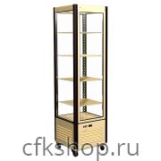 Витрина кондитерская Carboma D4 VM 400-1 (R400C, бежево-коричневый)