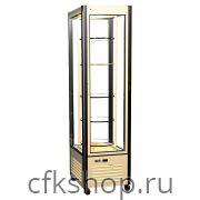 Витрина кондитерская Carboma D4 VM 400-2 (R400Cвр, бежево-коричневый)