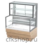 Витрина кондитерская комбинированная Refettorio RKC20A OZ Crystal с 3 полками