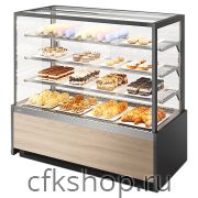 Витрина кондитерская Chilz VETE KUB 90 серый, ясень наварра