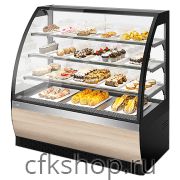 Витрина кондитерская Chilz VETE 90 серый, ясень наварра