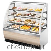 Витрина кондитерская Chilz VETE 130 белый, ясень наварра